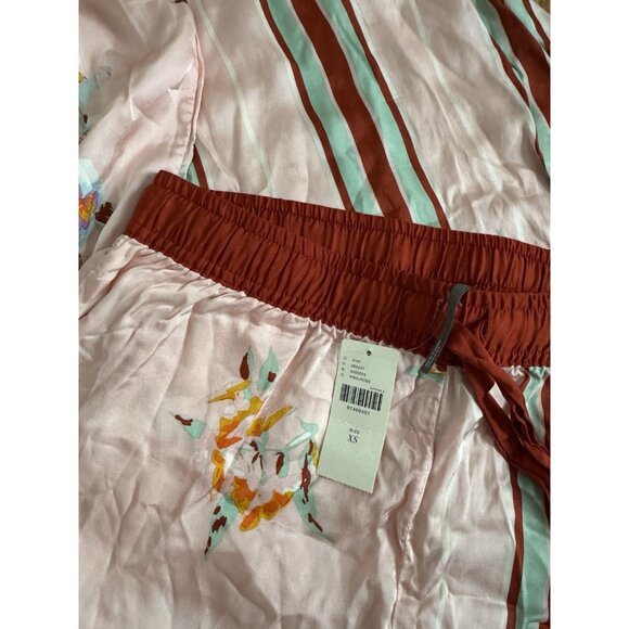 NWT Size XS - The LyreBird Silky Pajama Pants with side Pockets (NWT US$ 88) - Picture 10 of 16